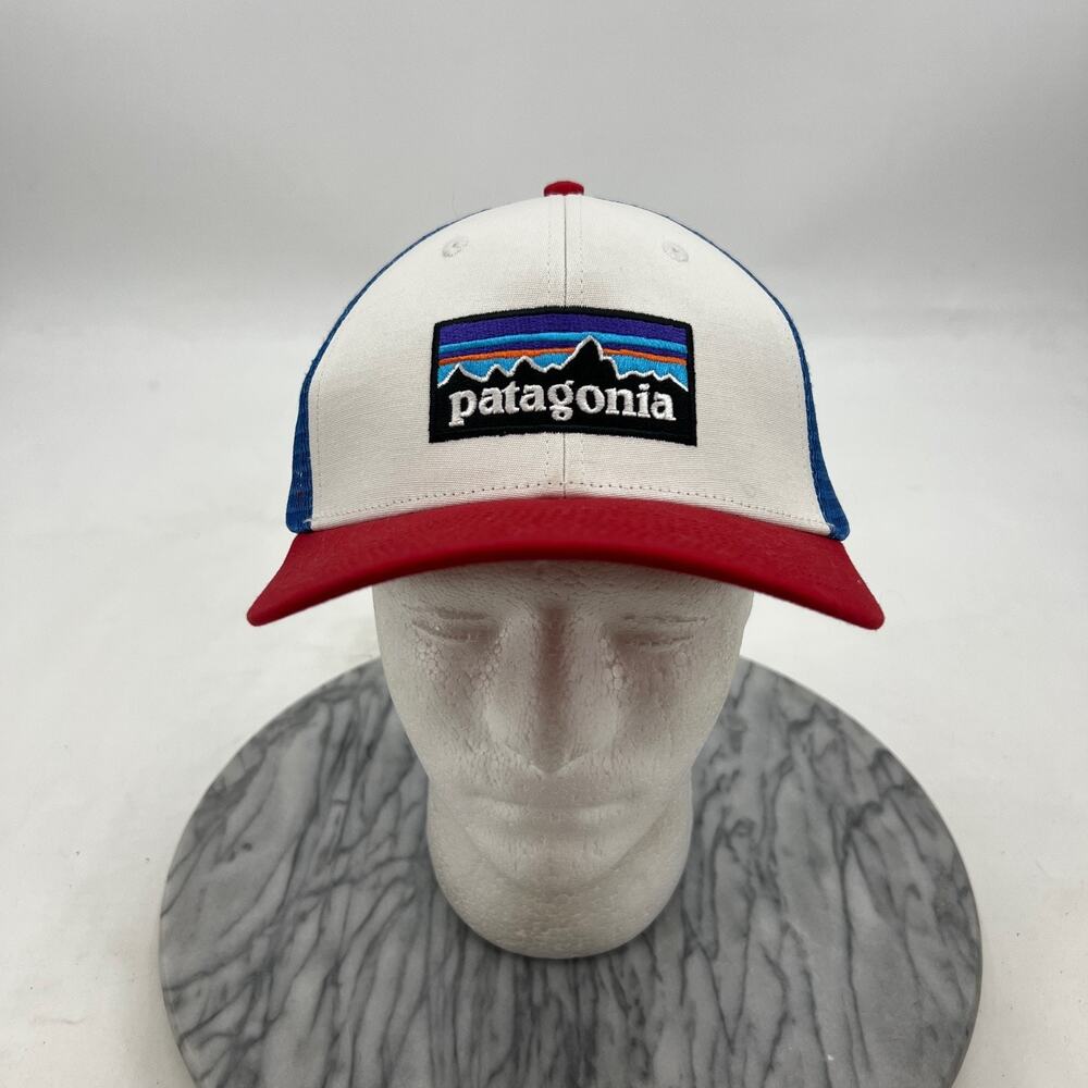 Patagonia Hat Mens One Size Mesh Back Adjustable Snapback Trucker Baseball Cap - Picture 2 of 13